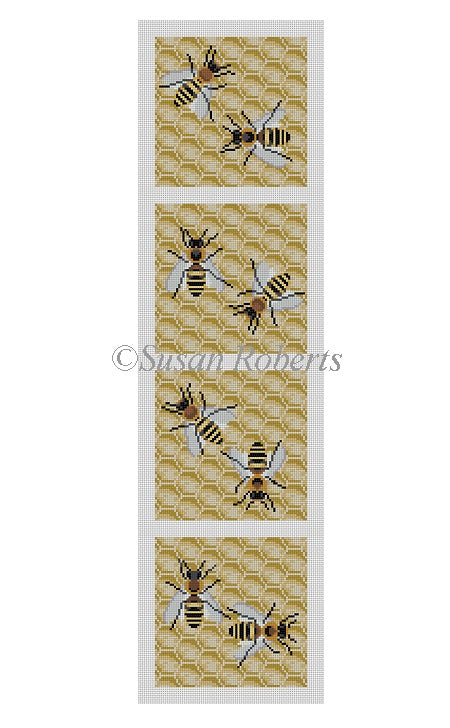 Bees Coaster Set - The Flying Needles
