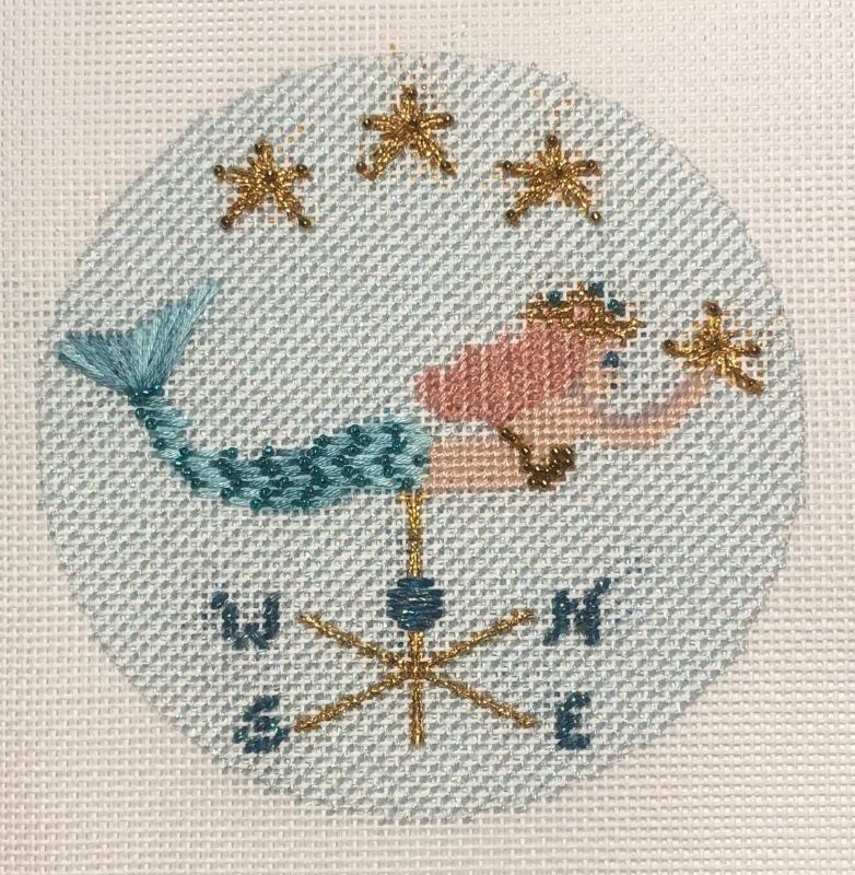 Seaside Series Mermaid Stitch Guide - The Flying Needles