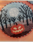 Jack O'Lantern w/ Stitch Guide - The Flying Needles