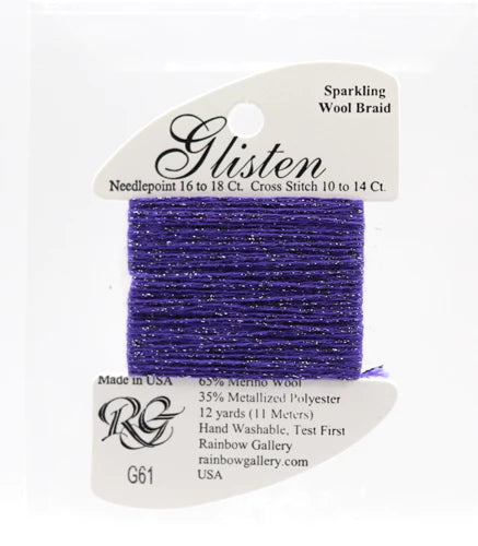 Glisten G61 Byzantine Purple - The Flying Needles