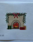 Fireplace w/ Stitch Guide - The Flying Needles