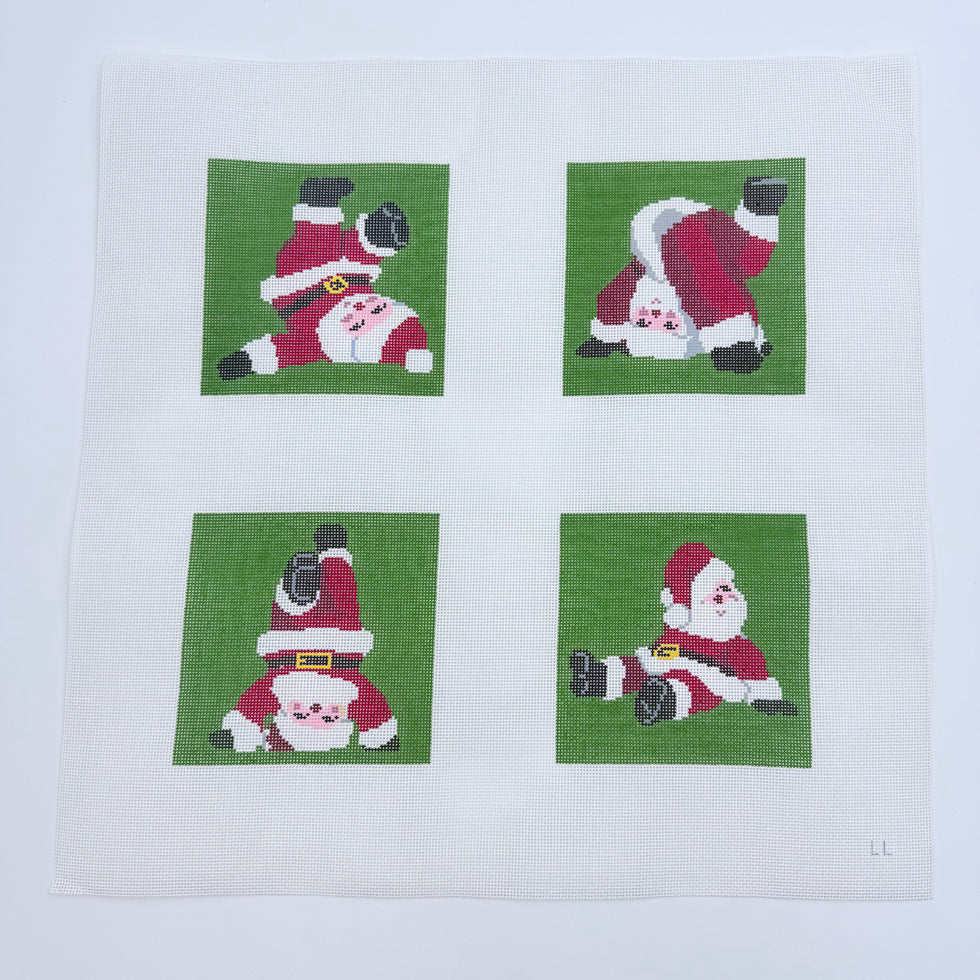 Tipsy Santa Coasters - The Flying Needles