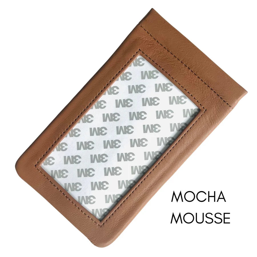 Self Finishing Leather Eyeglass Case - The Flying Needles