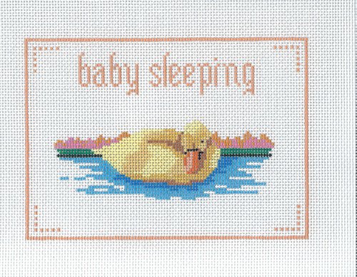 Baby Sleeping Sign - The Flying Needles