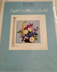 English Wildflower Basket with Stitch Guide - The Flying Needles