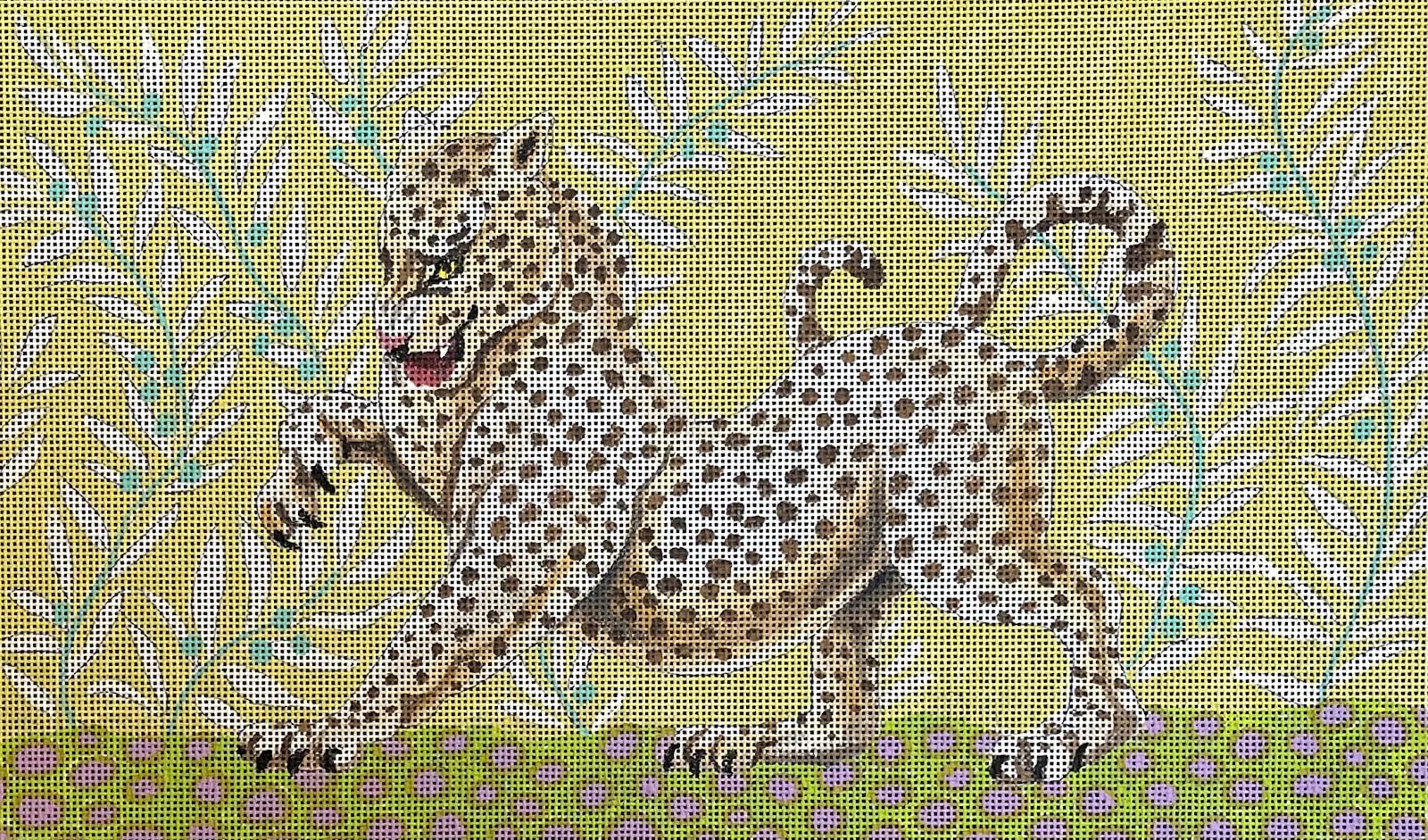 Leopard on Lime - The Flying Needles