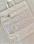 Luxe Fabric Project Bag with Tassel