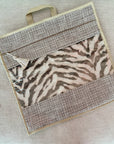 Luxe Fabric Project Bag with Tassel
