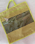 Luxe Fabric Project Bag with Tassel