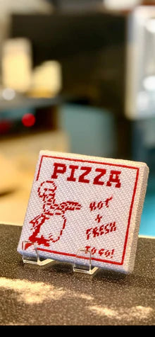 Pizza Box Canvas - The Flying Needles