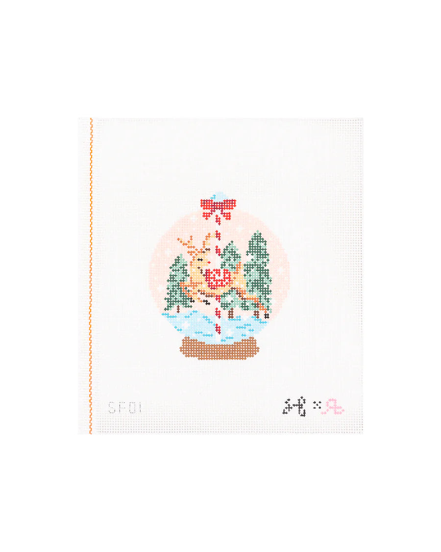 Winter Wonderland Snow Globe - The Flying Needles