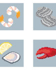 Raw Bar Coaster Set - The Flying Needles