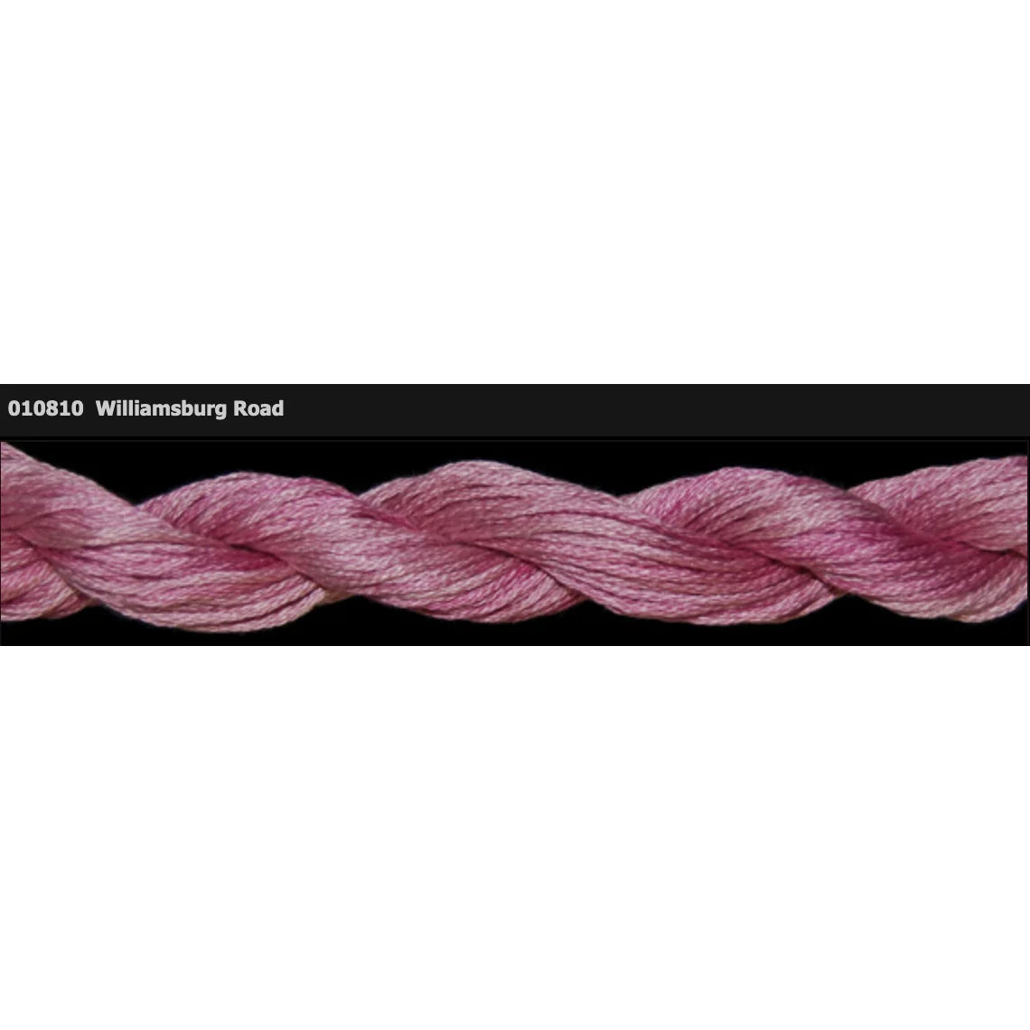 Threadworx Overdyed Floss #10810 Williamsburg Rose - The Flying Needles