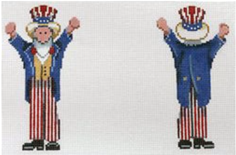 2 sided Uncle Sam - The Flying Needles