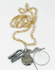 Beaded Chatelaine Necklace - The Flying Needles