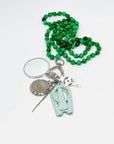 Beaded Chatelaine Necklace - The Flying Needles
