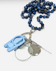 Beaded Chatelaine Necklace - The Flying Needles