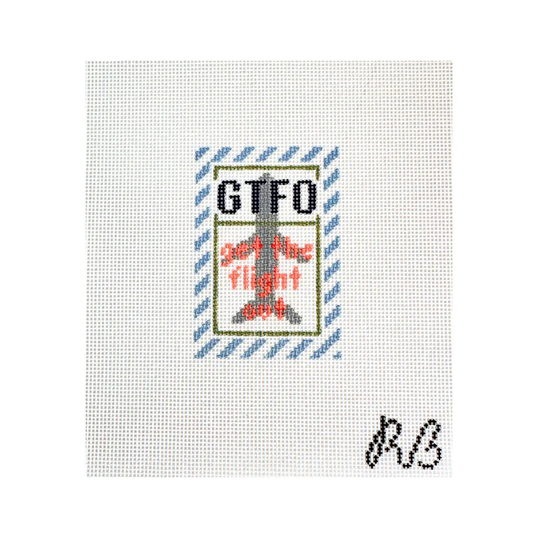 Get the Flight Out Luggage Tag Insert - The Flying Needles