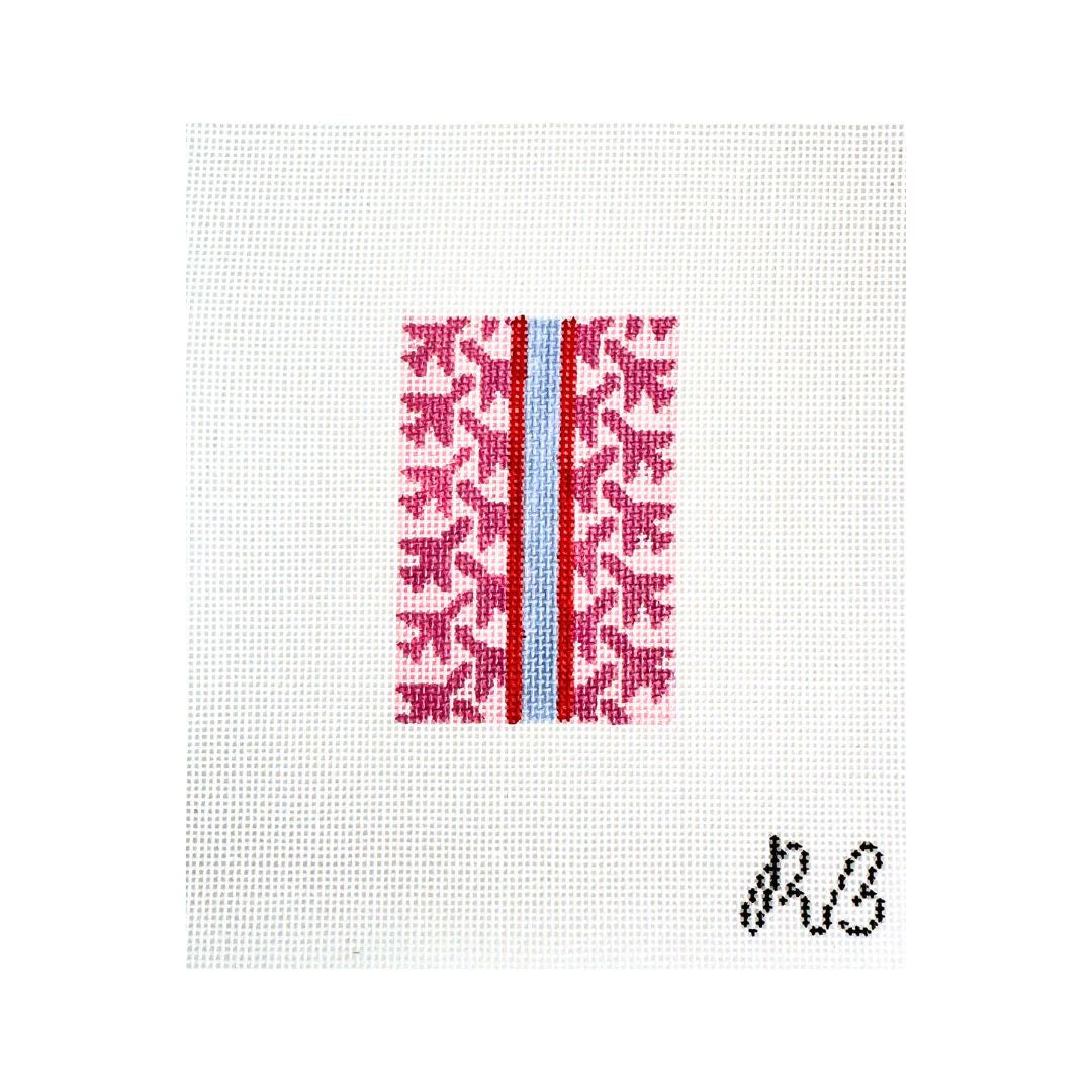 Airplane Houndstooth Luggage Tag Insert - The Flying Needles