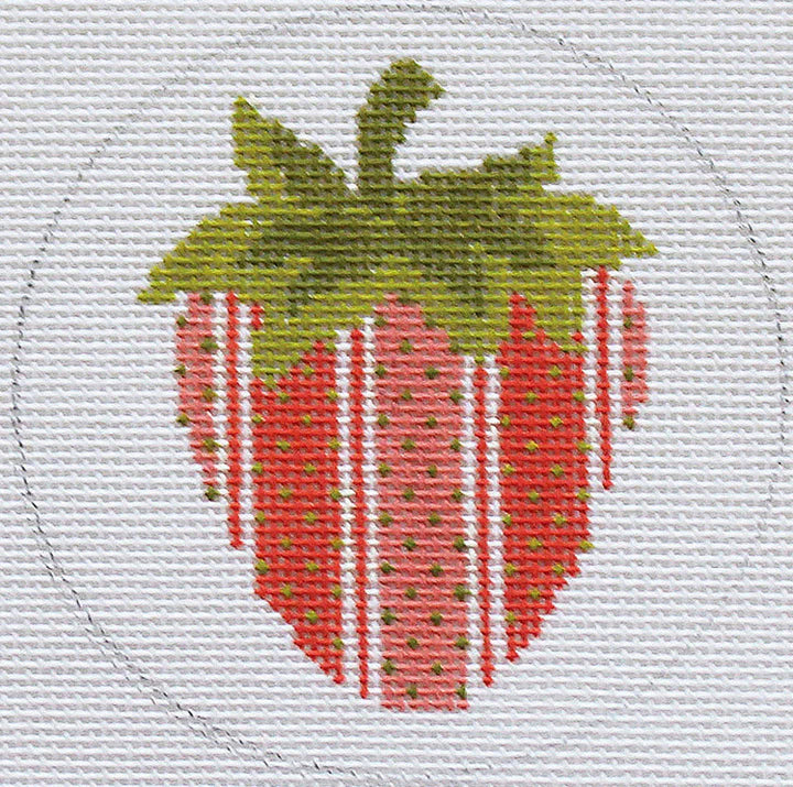 STRAWBERRIES: CORAL STRIPES - The Flying Needles