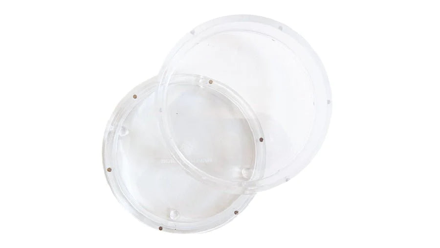 4" Circle Self Finishing Acrylic Tray - The Flying Needles