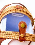PREORDER PLD 4" Round Wicker Bag