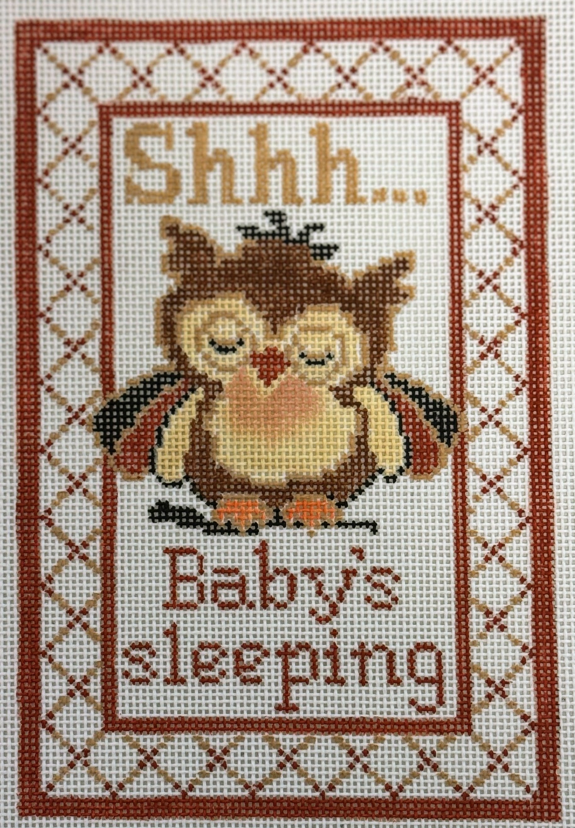 Baby Owl Sleeping - The Flying Needles