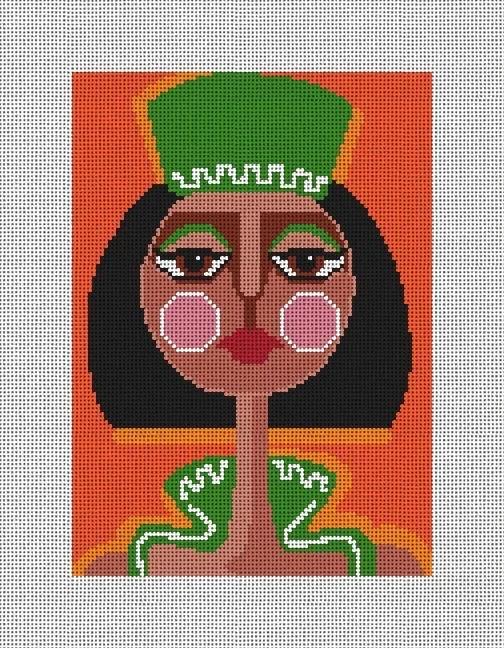 Green Pillbox Hat - The Flying Needles