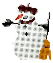 Broom Snowman - The Flying Needles