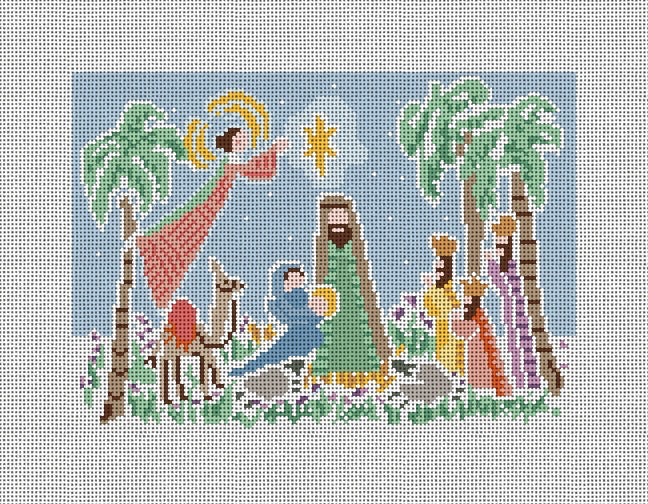 Small Nativity - The Flying Needles