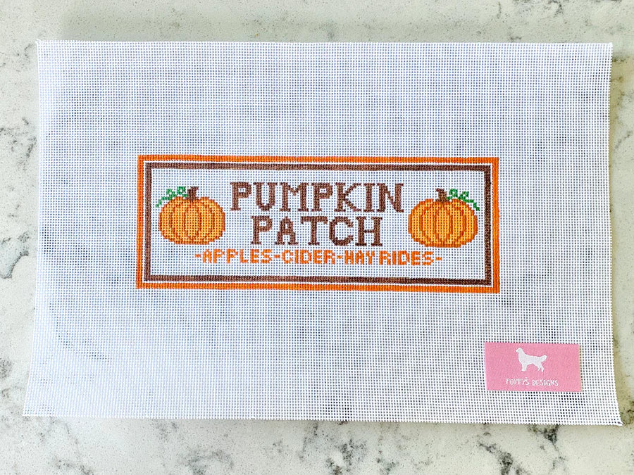 Pumpkin Patch Sign - The Flying Needles