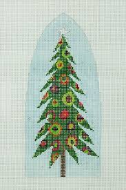 Christmas Tree Concentric Circles - The Flying Needles