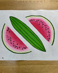 3D Shaped Watermelon Pillow