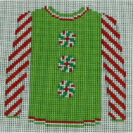 Peppermint Sweater - The Flying Needles