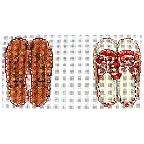 Red Saddle Shoes 3D Ornament - The Flying Needles