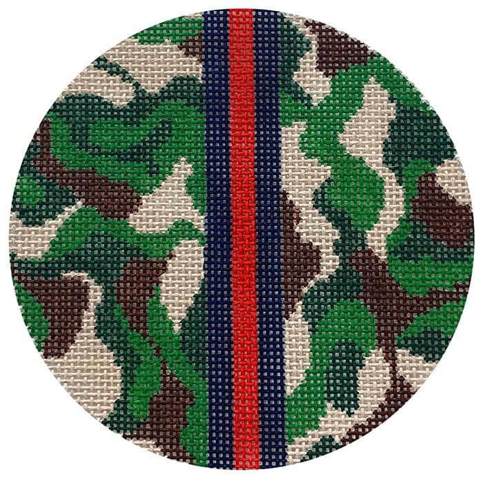 4" Round - Camo - The Flying Needles