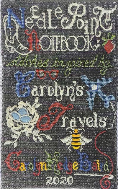 Needlepoint Notebook - Carolyn&#39;s Travels - The Flying Needles