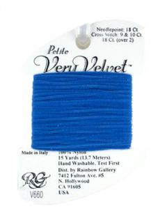 Petite Very Velvet 660 Blue - The Flying Needles