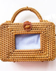 PLD 2x4 Rectangle Wicker Bag - The Flying Needles