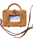 PLD 2x4 Rectangle Wicker Bag - The Flying Needles