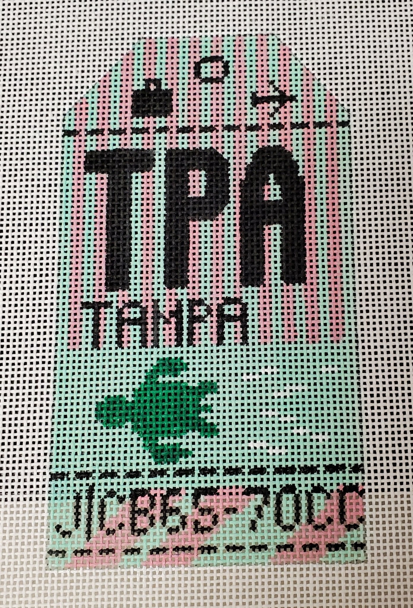 Tampa Luggage Tag - The Flying Needles