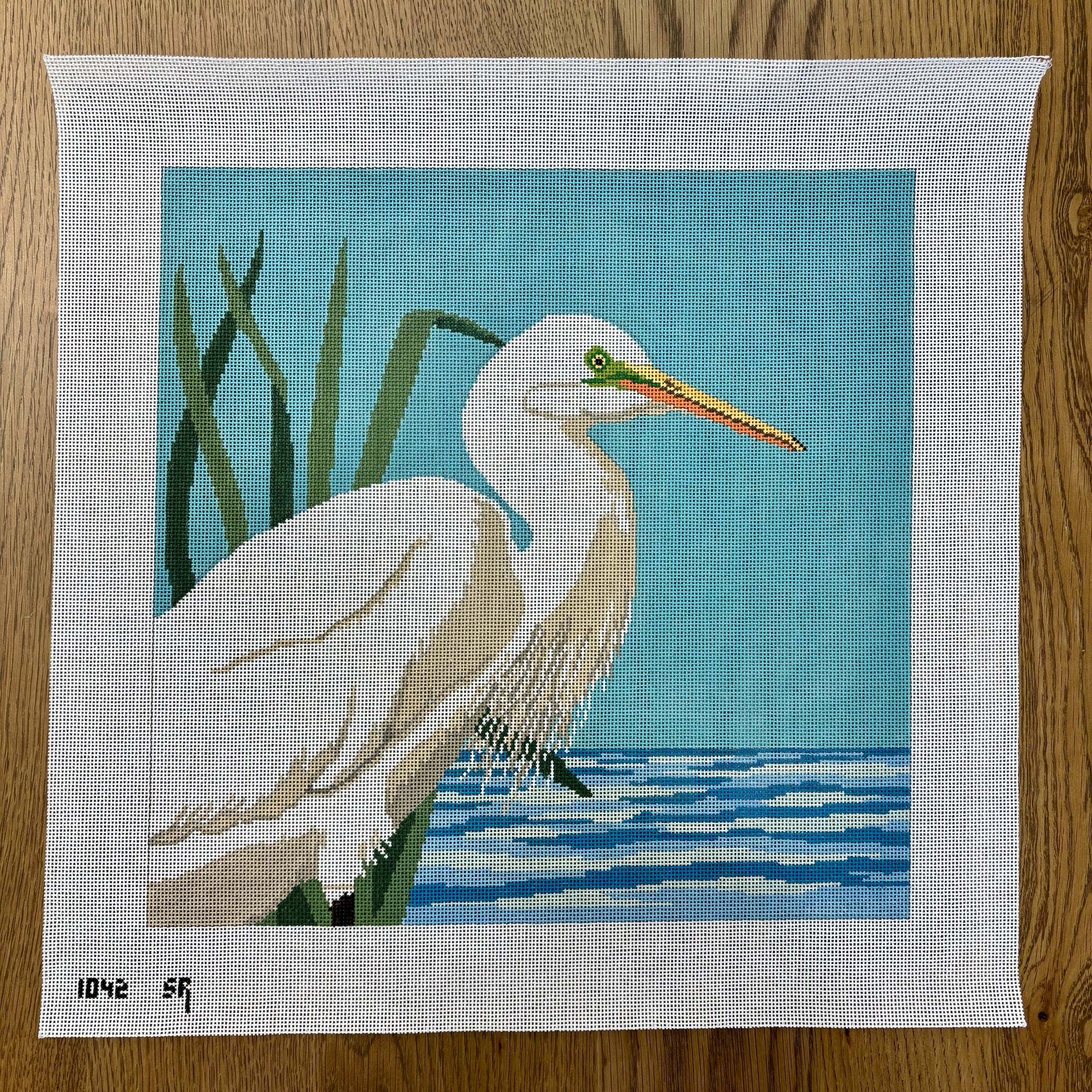 Snowy Egret - 13 mesh - The Flying Needles