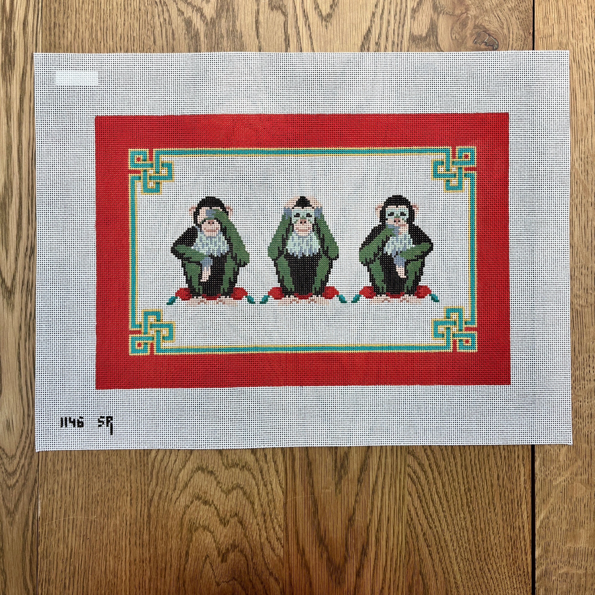 Hear, See, Speak No Evil - Red - The Flying Needles