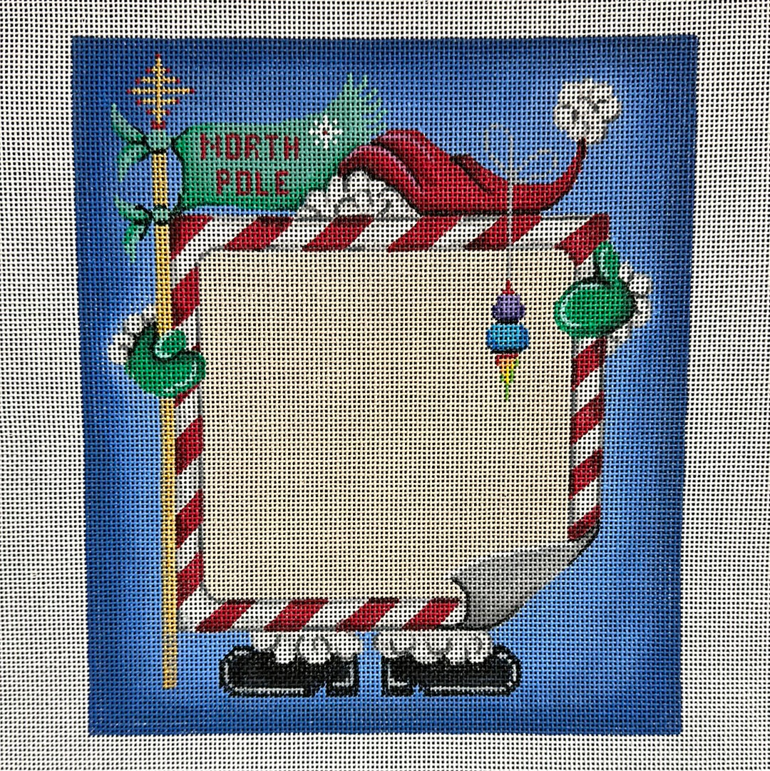 Santa Sign - The Flying Needles