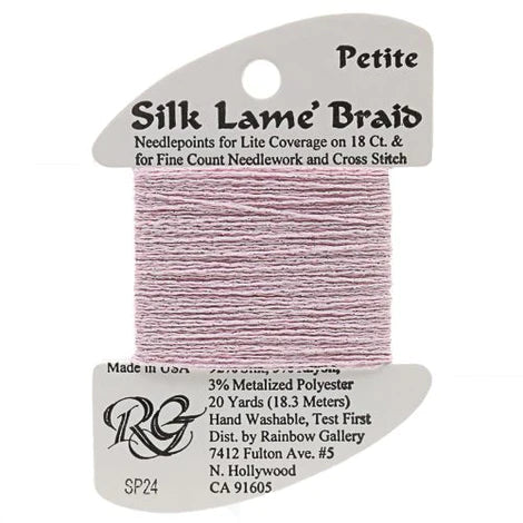 Petite Silk Lame SP24 Baby Pink