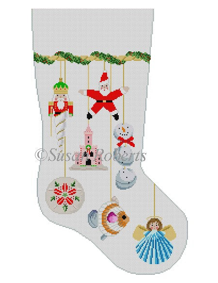 Seashore Ornament Stocking - The Flying Needles