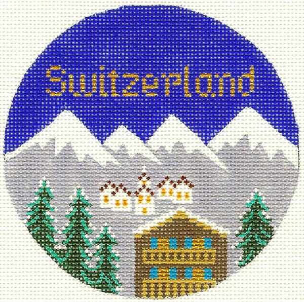 Switzerland Ornament - The Flying Needles