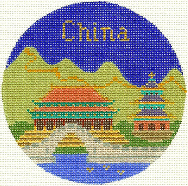 China Ornament - The Flying Needles
