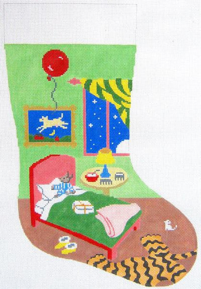 Goodnight Moon Christmas Stocking - The Flying Needles