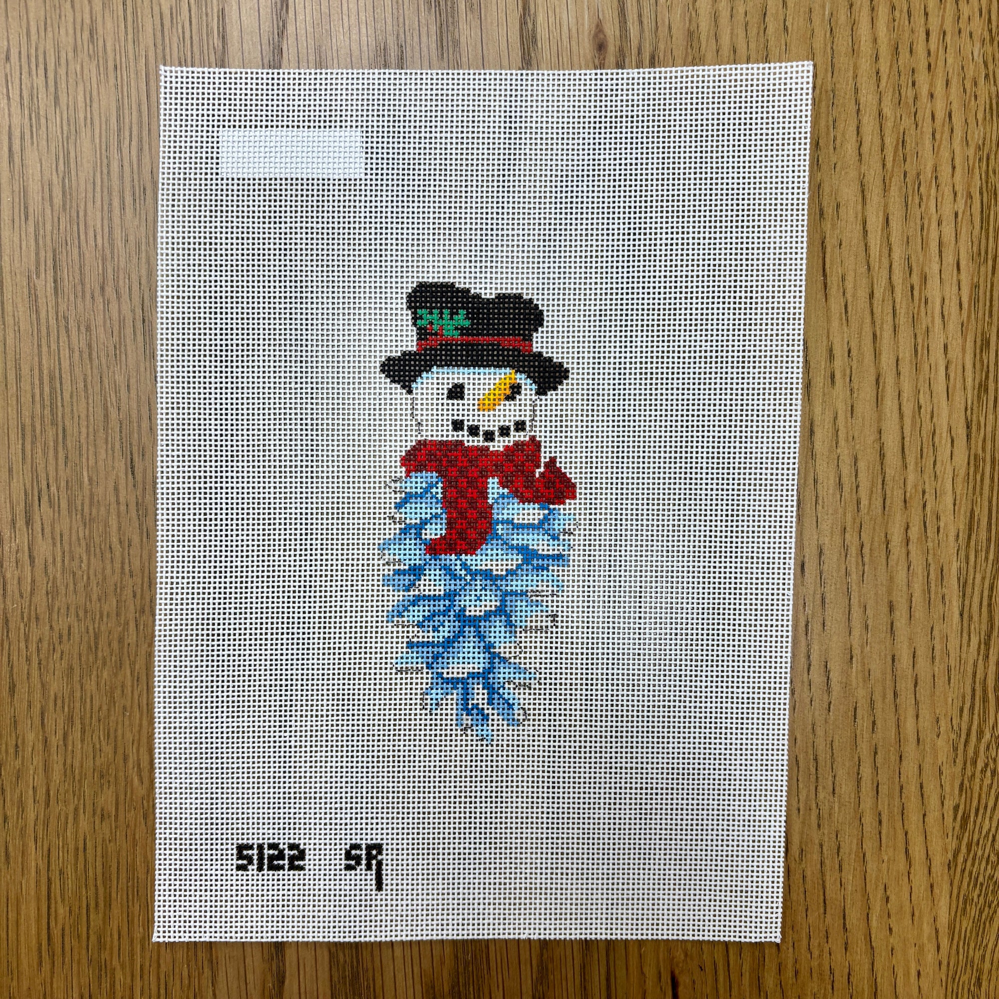 Pinecone, Snowman - 18 mesh - The Flying Needles